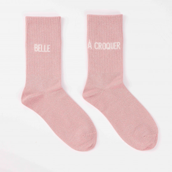 Le détail glitter signé FELIZZ : chaussettes à paillettes
