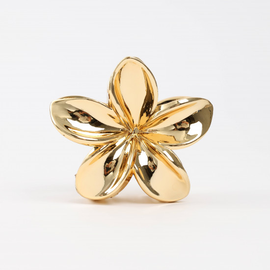 Grossiste pinces à cheveux fleur – Modèle doré
