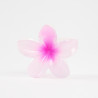 Pince à cheveux fleur Rose bonbon