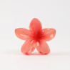 Haarklammern Blume Lachs