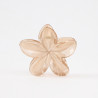 Pince à cheveux fleur Beige