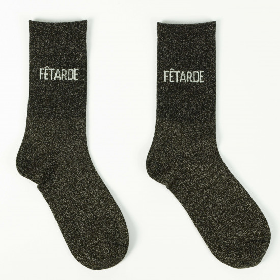 Anbieter von Pailletten-Socken, Modell AMIE EN OR