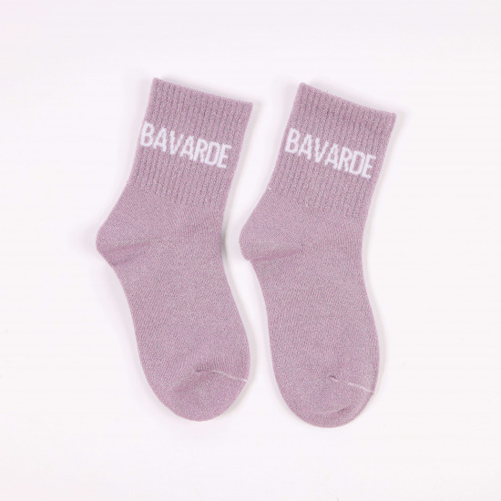 Fournisseur chaussettes paillettes petite taille, modèle BAVARDE