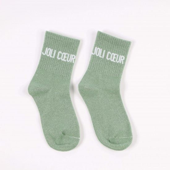 Fournisseur chaussettes paillettes petite taille, modèle JOLI COEUR