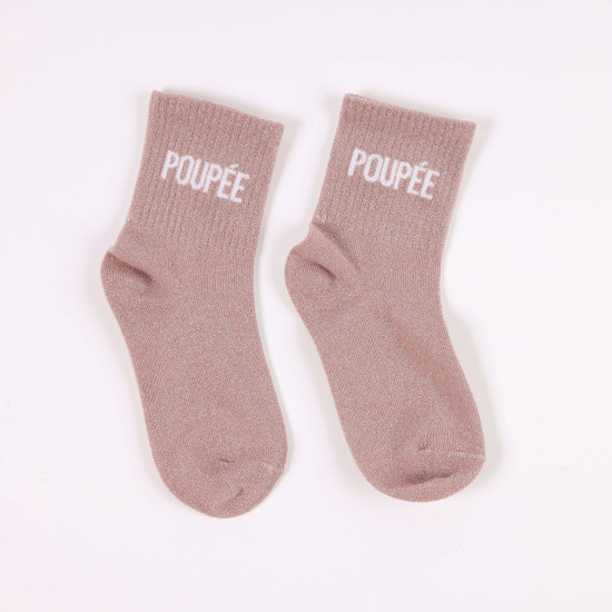 Proveedor calcetines de lentejuelas talla pequeña, modelo POUPÉE