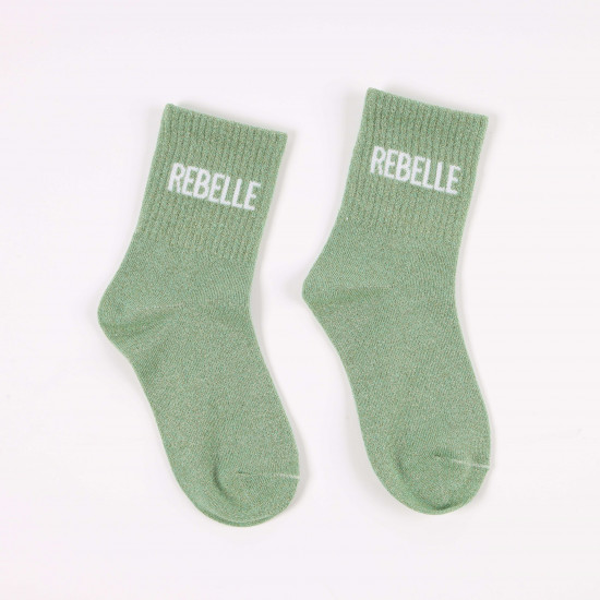 Proveedor calcetines de lentejuelas talla pequeña, modelo REBELLE