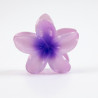 Horquilla flor malva