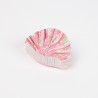 Fermaglio per capelli a conchiglia rosa 2