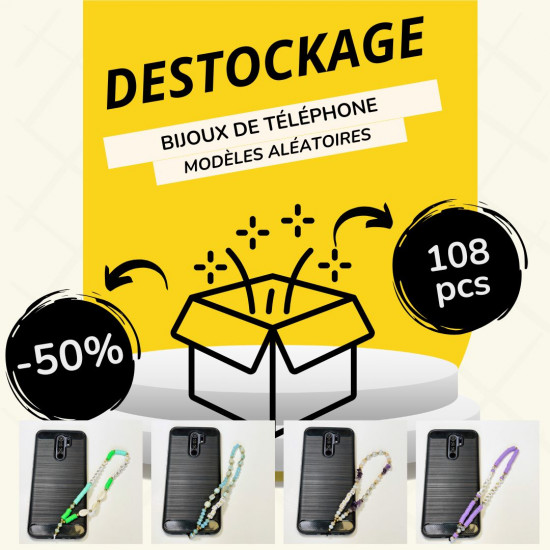 Pacchetto di liquidazione dei gioielli del telefono - 108 articoli