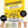 Paquete de joyas Heishi 450 piezas (150 collares/pulseras/pendientes)