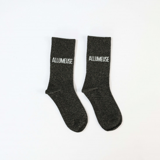 Socken mit Pailletten Frau Allumeuse ✨ | Felizz