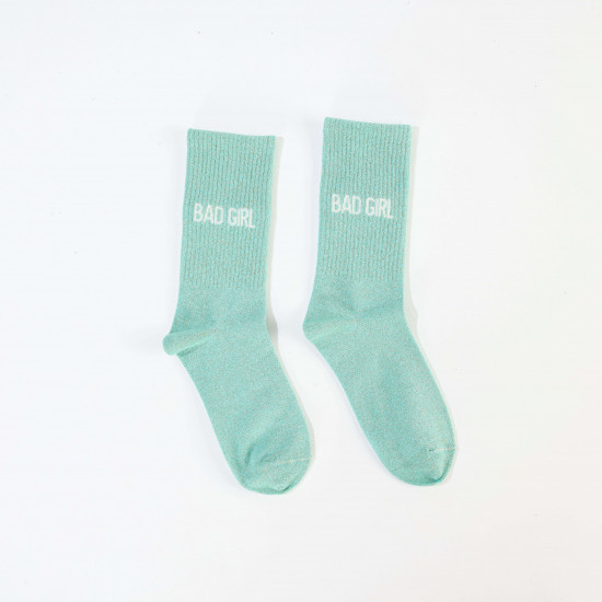 Socken mit Pailletten Frau Bad Girl ✨ | Felizz