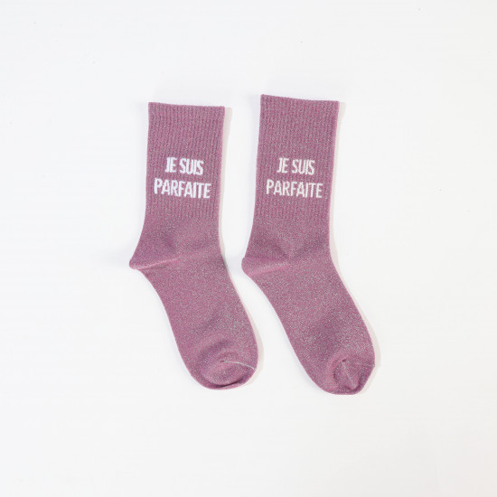 Calcetines con purpurina para mujer Je Suis Parfaite ✨ | Felizz