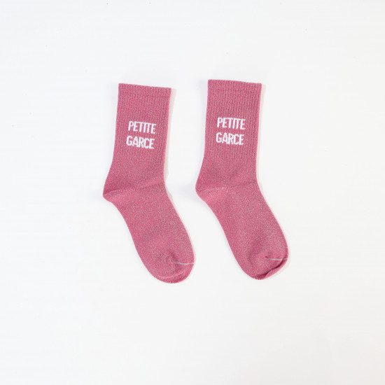 Chaussettes à paillettes femme Petite Garce ✨ | Felizz