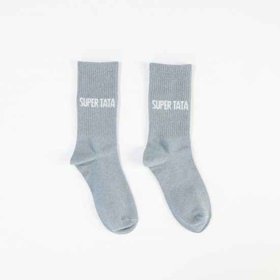 Chaussettes à paillettes femme Super Tata ✨ | Felizz