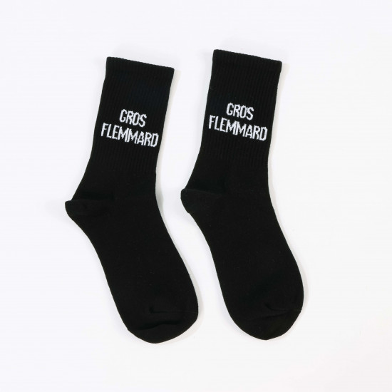 Calcetines de hombre con mensaje Gros Flemmard ???? | Felizz