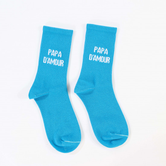 Herrensocken mit Botschaft Papa D'Amour ???? | Felizz