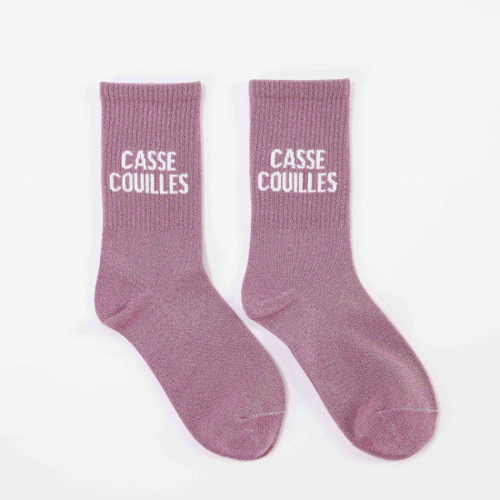 Chaussettes à paillettes femme Casse-Couilles ✨ | Felizz