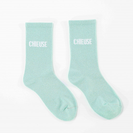Chaussettes à paillettes femme Chieuse ✨ | Felizz