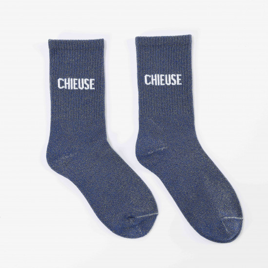 Chaussettes à paillettes femme Chieuse ✨ | Felizz