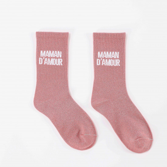 Calcetines con purpurina para mujer Maman D'Amour ✨ | Felizz