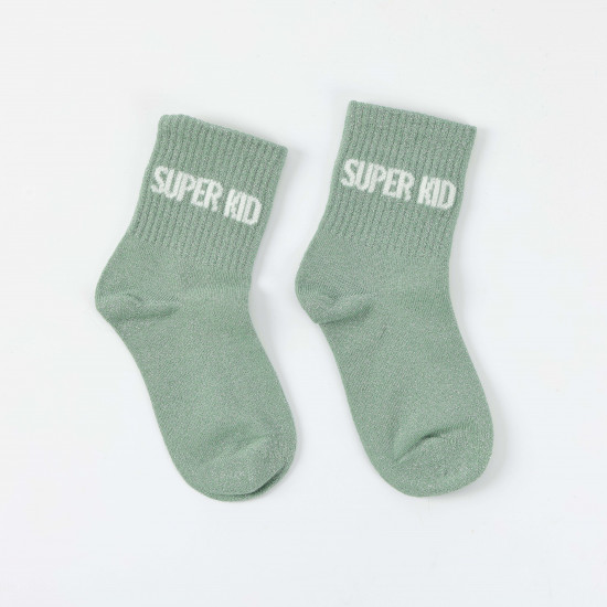 Proveedor calcetines de lentejuelas talla pequeña, modelo SUPER KID