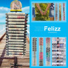 Bracelets tendance 64 tubes (présentoir)