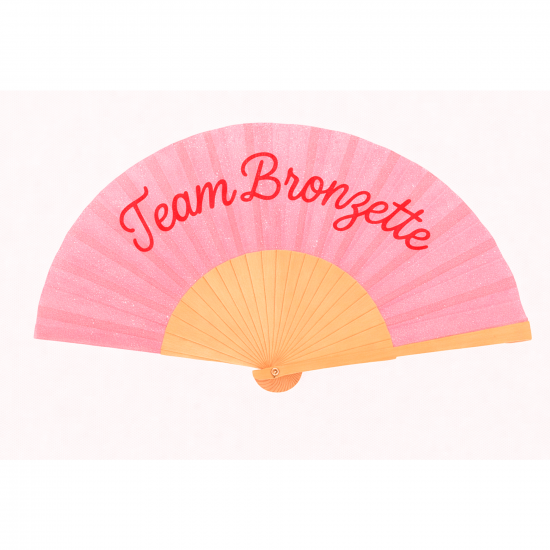 Fashion fan with message - Fun accessory