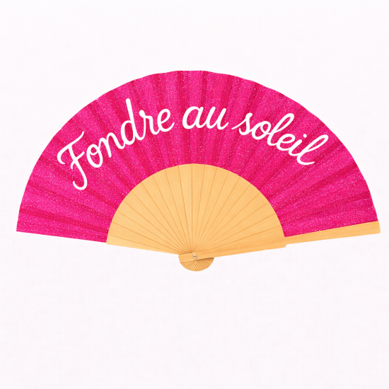 Éventail rigolo – Accessoire été incontournable