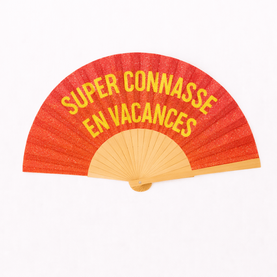 Offbeat message fan - Summer fashion