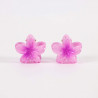 2 Fermagli per fiori lilla piccoli