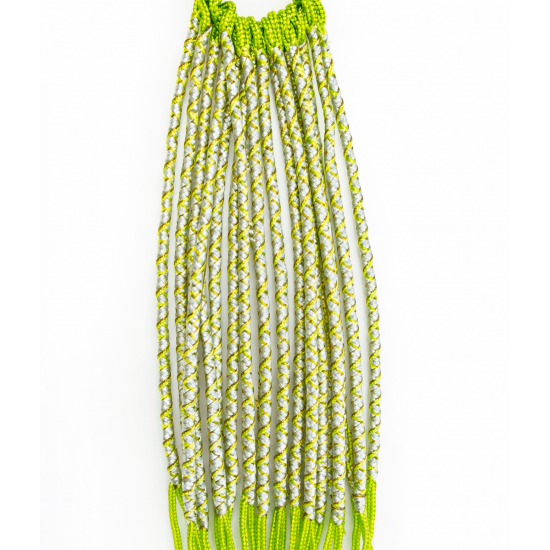 Bracelet Brésilien Nylon Argenté – Accessoire Adulte Felizz