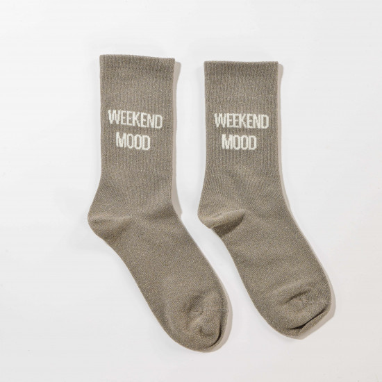 Chaussettes à paillettes internationales – Look original