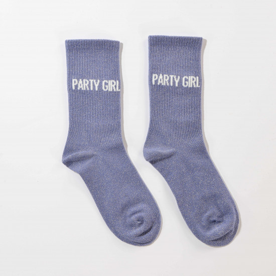 Chaussettes à paillettes internationales – Look étincelant