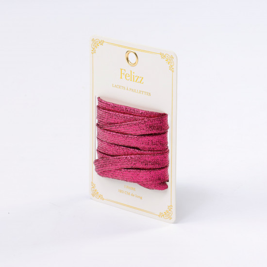 Glitter laces wholesale - Glitter accesorios de moda