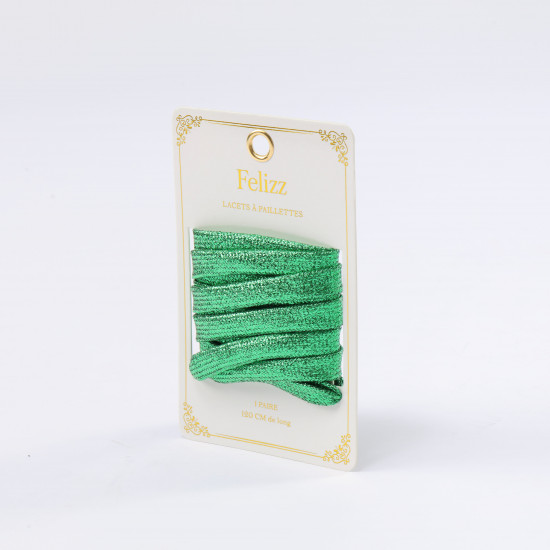 Pailletten-Schnürsenkel - Lieferant für Boutiquen und Concept Stores