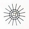 Petit cercle de 16 tiges