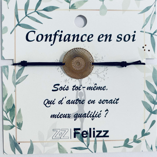 Fournisseur bijoux fantaisies, bracelets tendresse "Confiance"- Felizz