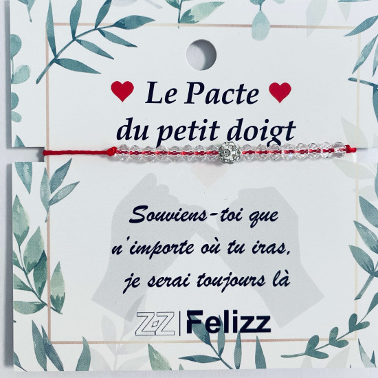 Fornitore di bigiotteria, braccialetti "Pacte petit doigt" - Felizz