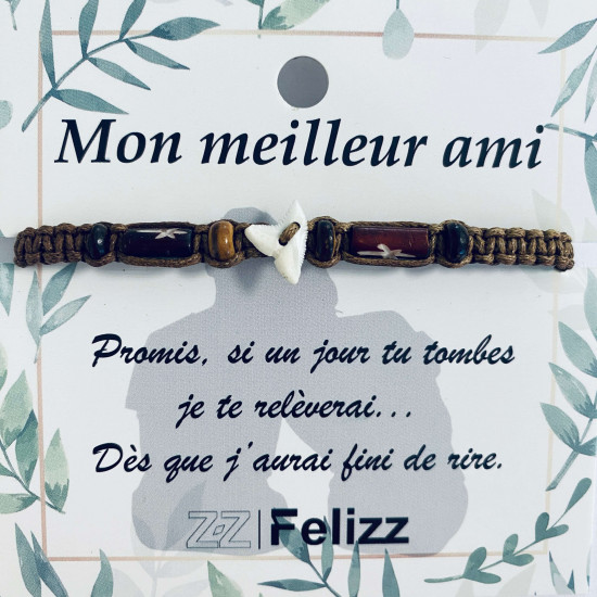 Fornitore di bigiotteria, braccialetti "Best Friend" - Felizz