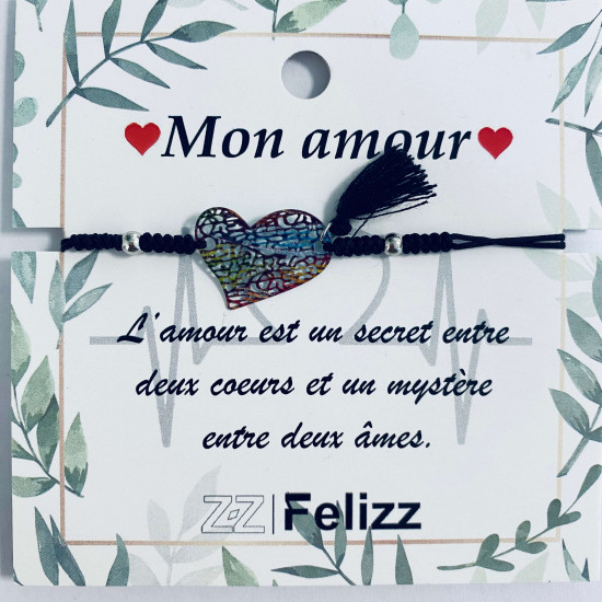 Proveedor de bisutería Pulseras "Mon amour" - Felizz