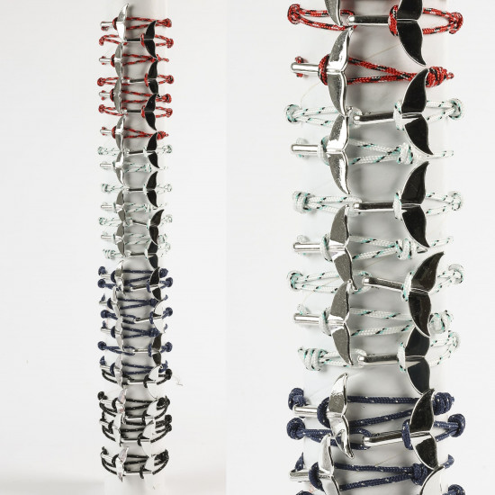 Grossista di braccialetti di moda su tubo alla moda, modello GA2080 - Felizz