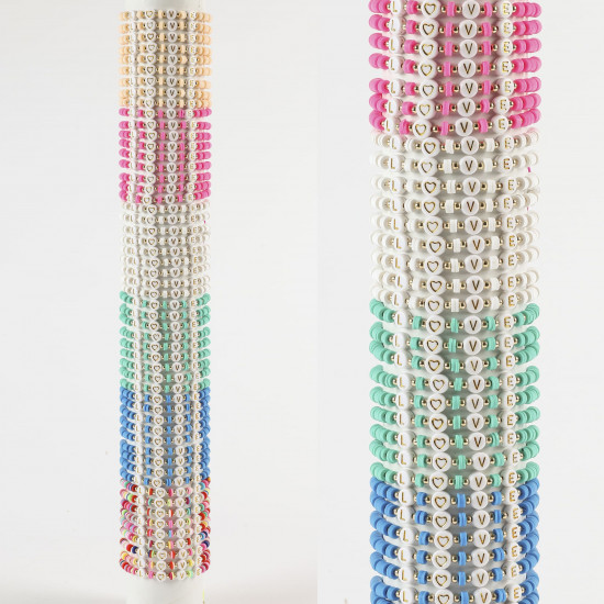 Grossiste bracelets fantaisies sur tube tendance, modèle GA2086 - Felizz
