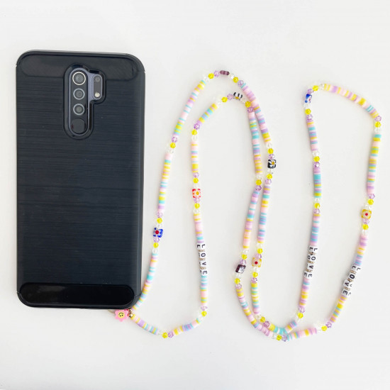 Grossista di gioielli telefonici di tendenza, modello heishi lungo - Felizz