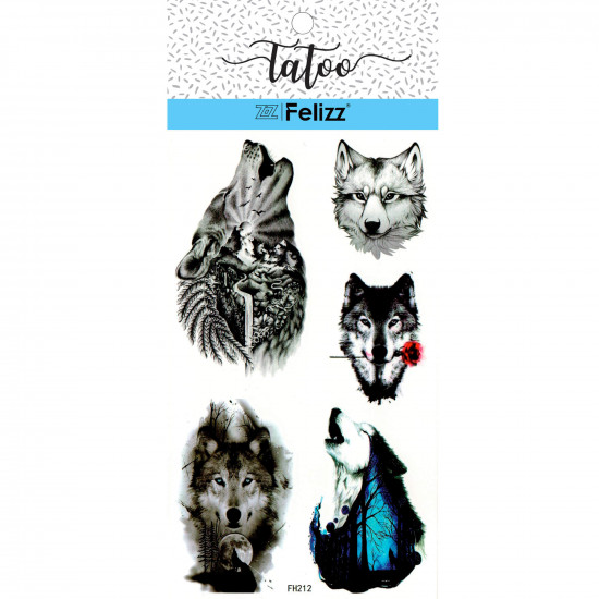 Wholesale ephemeral tattoos, for professionals FH212 - Felizz
