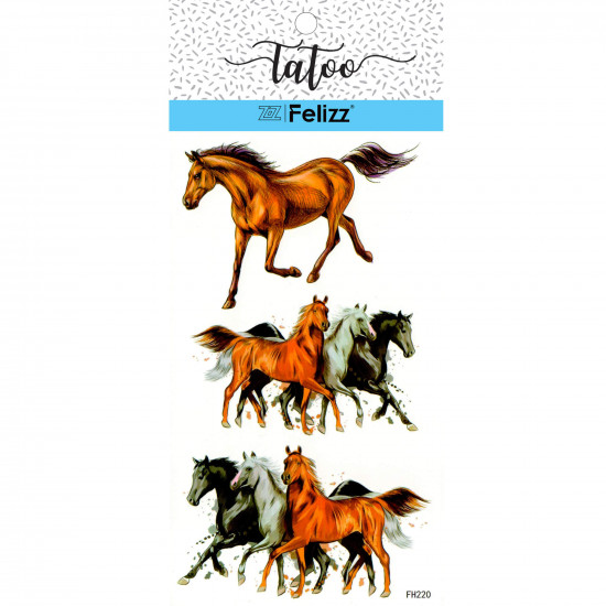 Wholesale ephemeral tattoos, for professionals FH220 - Felizz