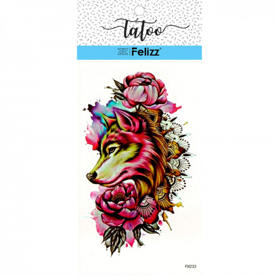 Tatuajes efímeros al por mayor, para profesionales FH233 - Felizz