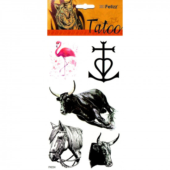 Grossiste tatouages éphémères, pour professionnels FH224- Felizz