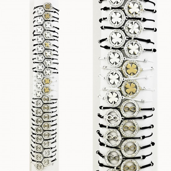 Wholesaler fashion bracelets on trendy tube, model 1611-20-21