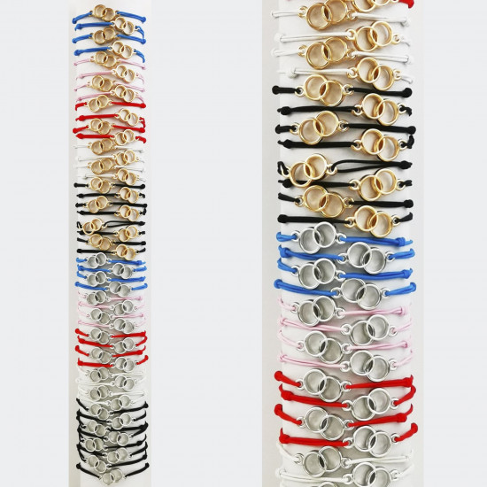 Grossista braccialetti di moda su tubo alla moda, modello GA1767